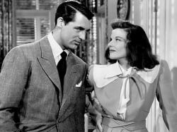 Cary Grant and Katharine Hepburn