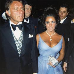 Richard Burton and Liz Taylor