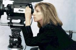 Barbra Streisand behind the camera.