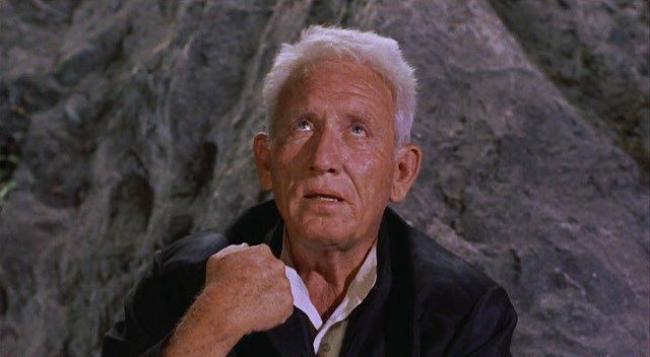 Spencer Tracy in The Devil at 4 O'Clock