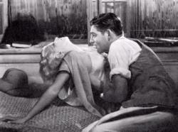 Jean Harlow and Clark Gable in Red Dust.