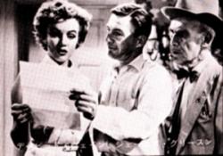 Marilyn Monroe, David Wayne and James Gleason in We're Not Married!